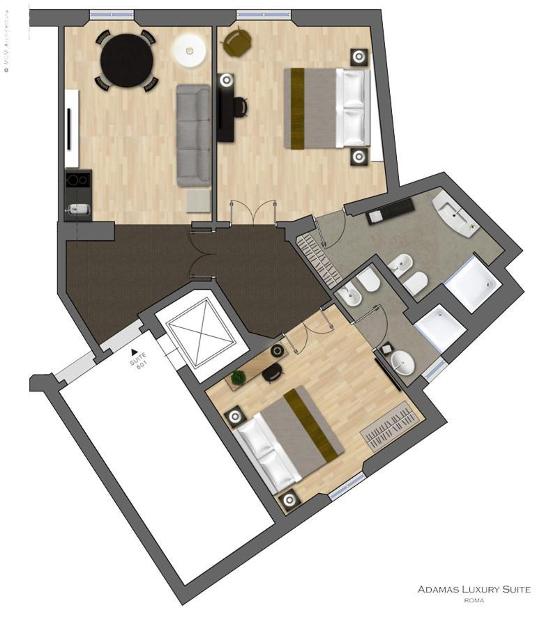 Adamas Luxury 501 Apartamento Roma